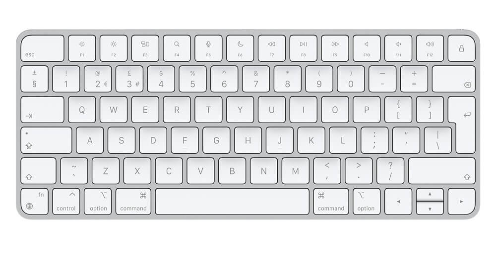Apple cool aesthetic keyboard