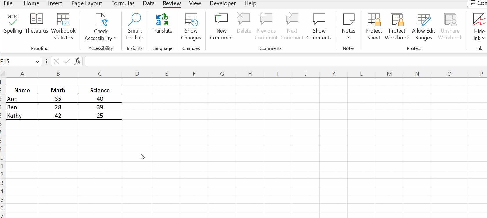Excel Protection Excel Protection