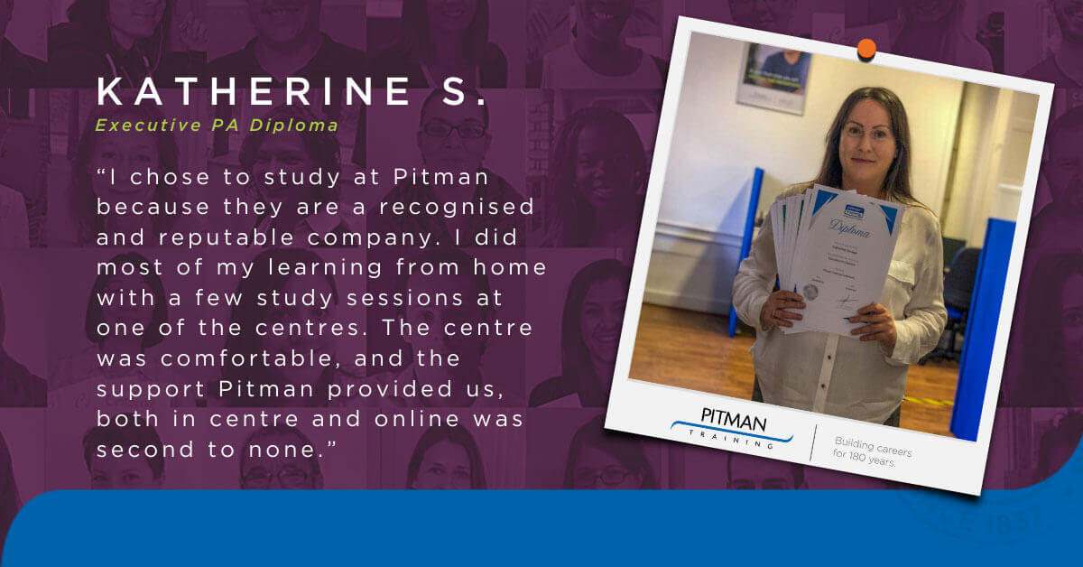 Katherine Savage, Executive PA Diploma