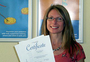 Alison Hughes expanded her skillset with us at Pitman Training Canterbury