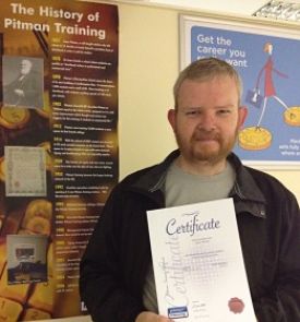 Gavin Bennett: Passed his Sage Accounts course with Distinction!