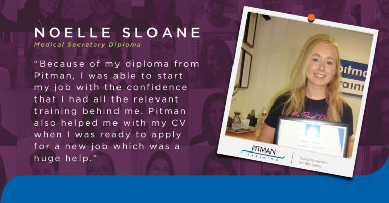 Noelle Sloane, Medical Secretary Diploma