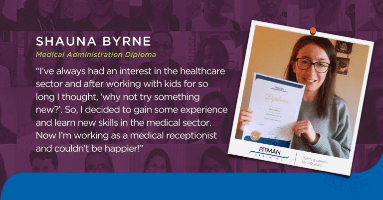 Shauna Byrne, Medical Administration Diploma