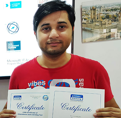 Jawad Zia – Completes Windows Server 2012 MCSA  Series course in Less than 2 Months!