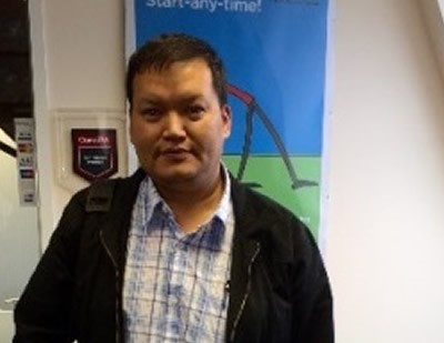 Resham wins a job with Dell after studying with Pitman Training