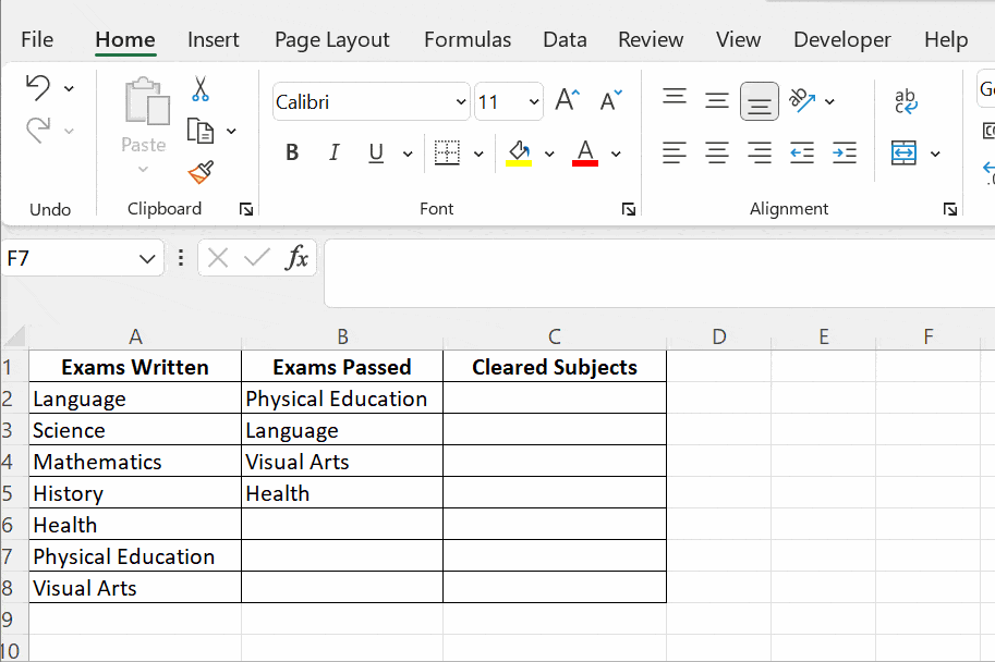 Using Lookup Function to Compare Two Columns - Pitman Training