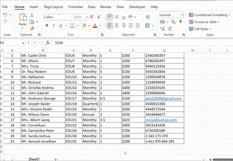 How To Hide Columns in Excel (And Also Unhide Them) – 5 Easy Ways