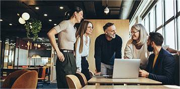 Laptop displaying training materials for paralegal apprenticeship learning